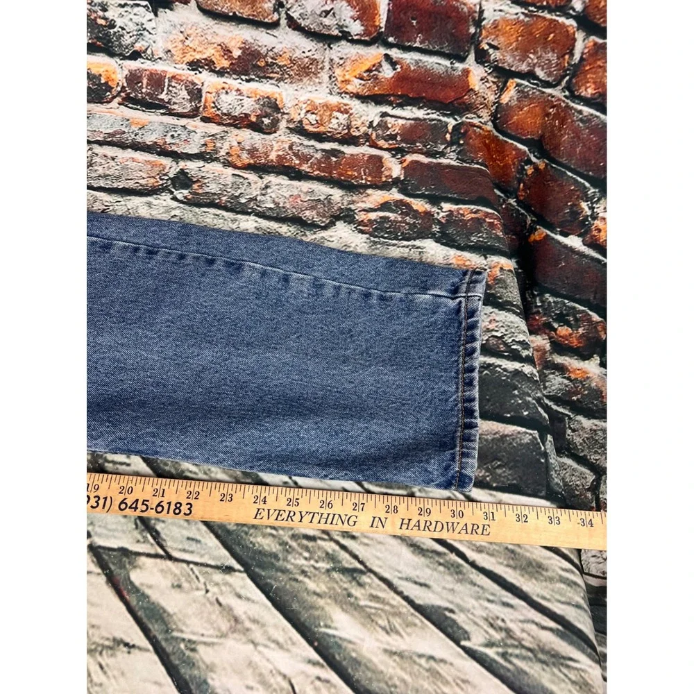 Levis 505 Regular Fit Straight Leg Mens Jeans 38x30 Medium Wash Blue Denim